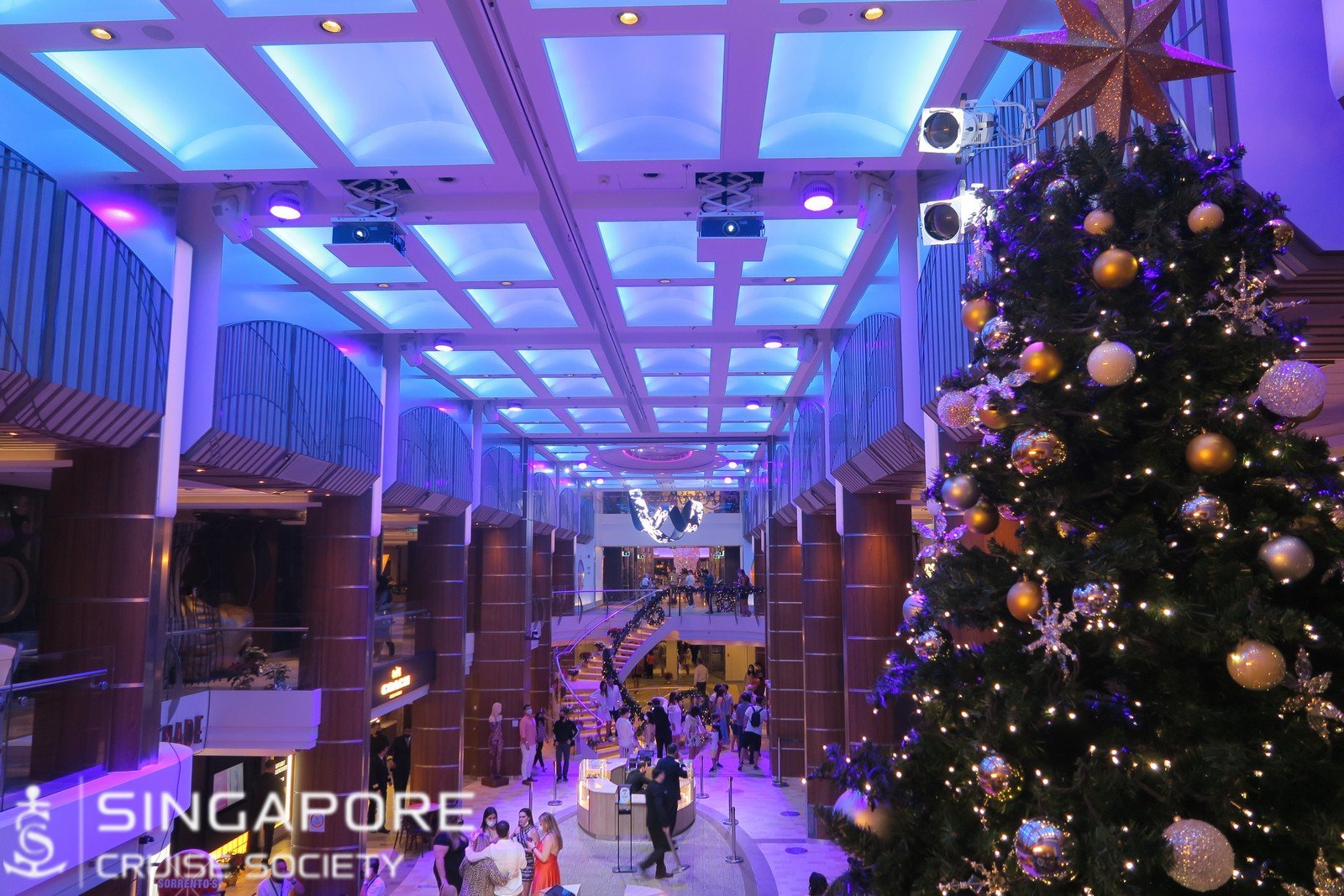 Photos Royal Caribbean cruise ship celebrates New Years Eve Royal