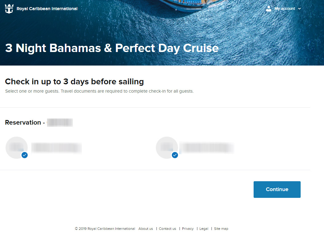 How to complete Royal Caribbean online checkin Royal Caribbean Blog
