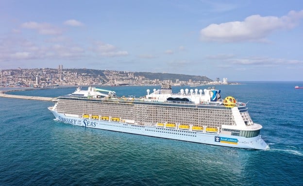 Photos: Odyssey of the Seas arrives in Israel | Royal Caribbean Blog