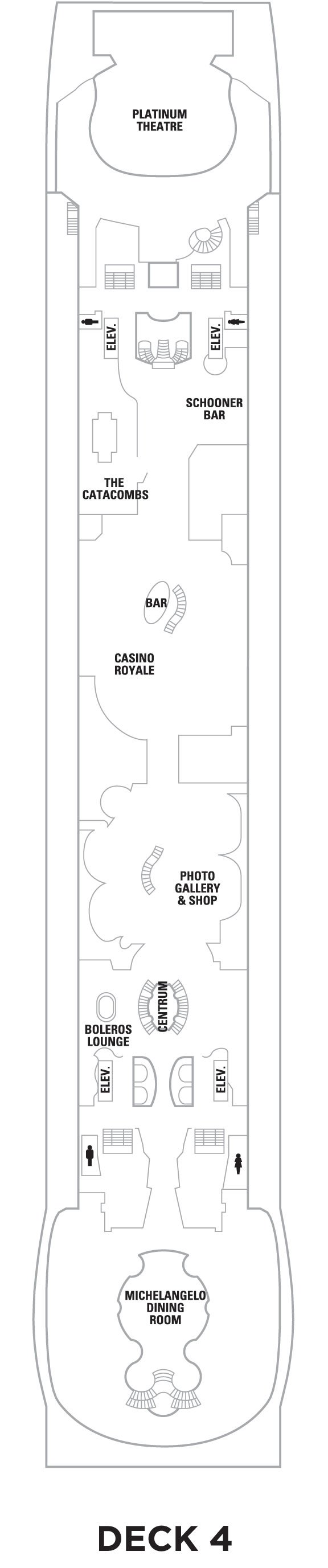 Deck 4 Liberty of the Seas Deck Plans Royal Caribbean Blog