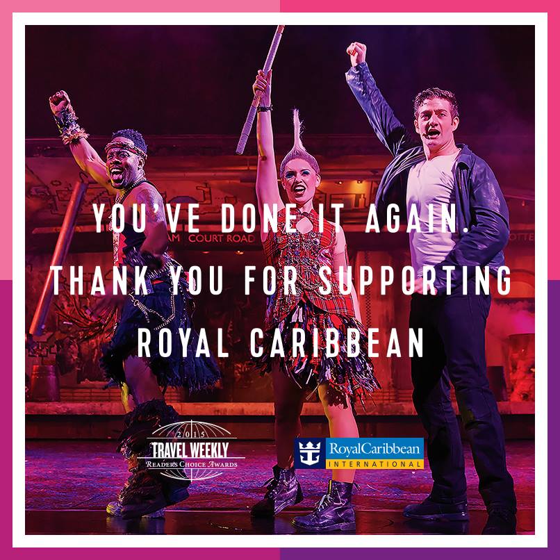 Royal Caribbean named Best Cruise Line Overall by Travel Weekly for