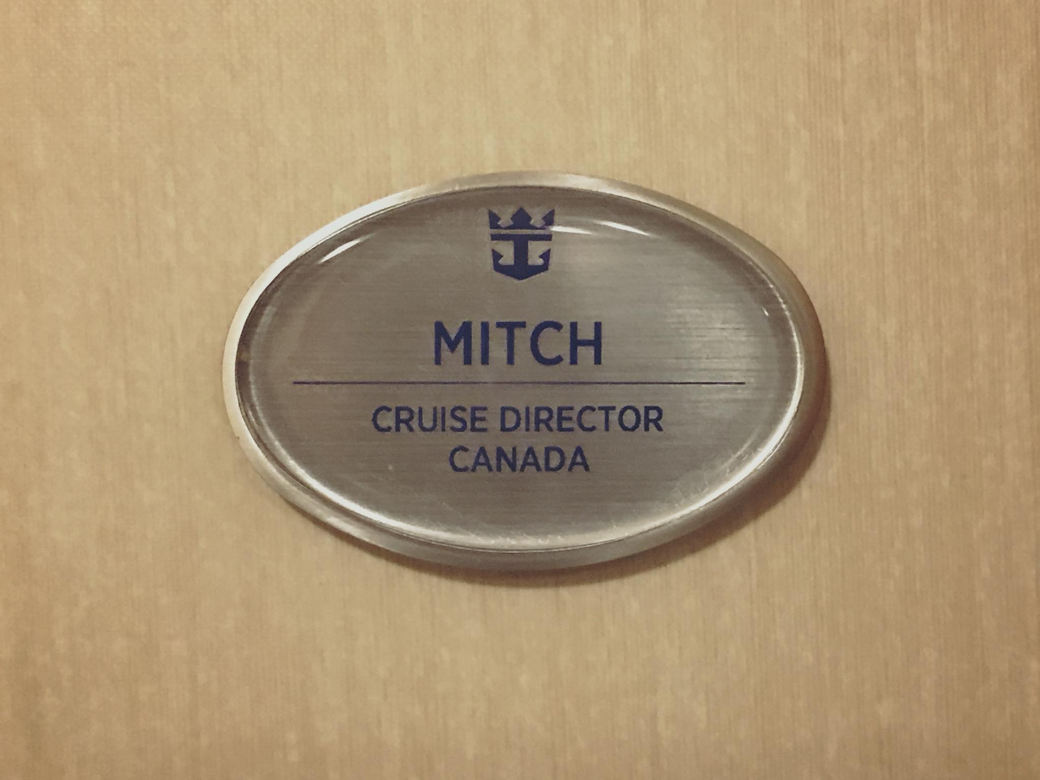 cruise director badge