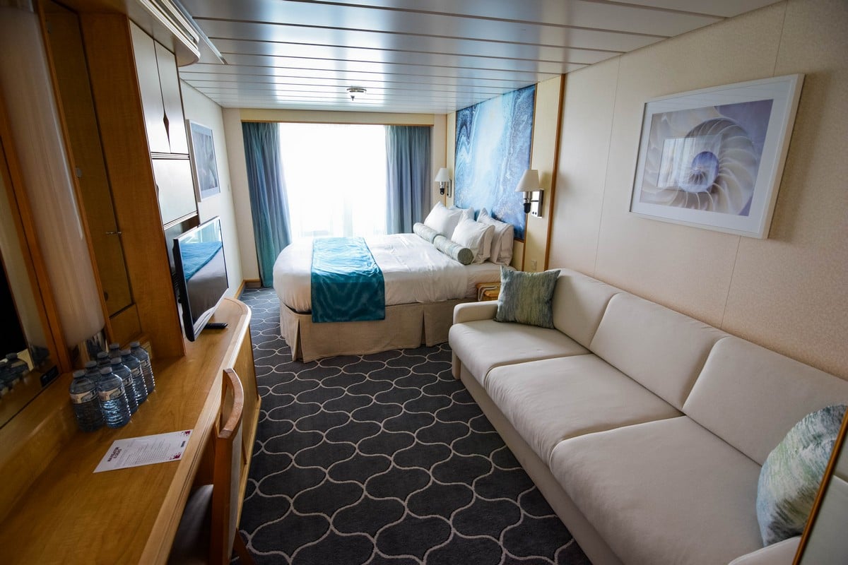 Category 2B Spacious Ocean View Stateroom with Balcony on