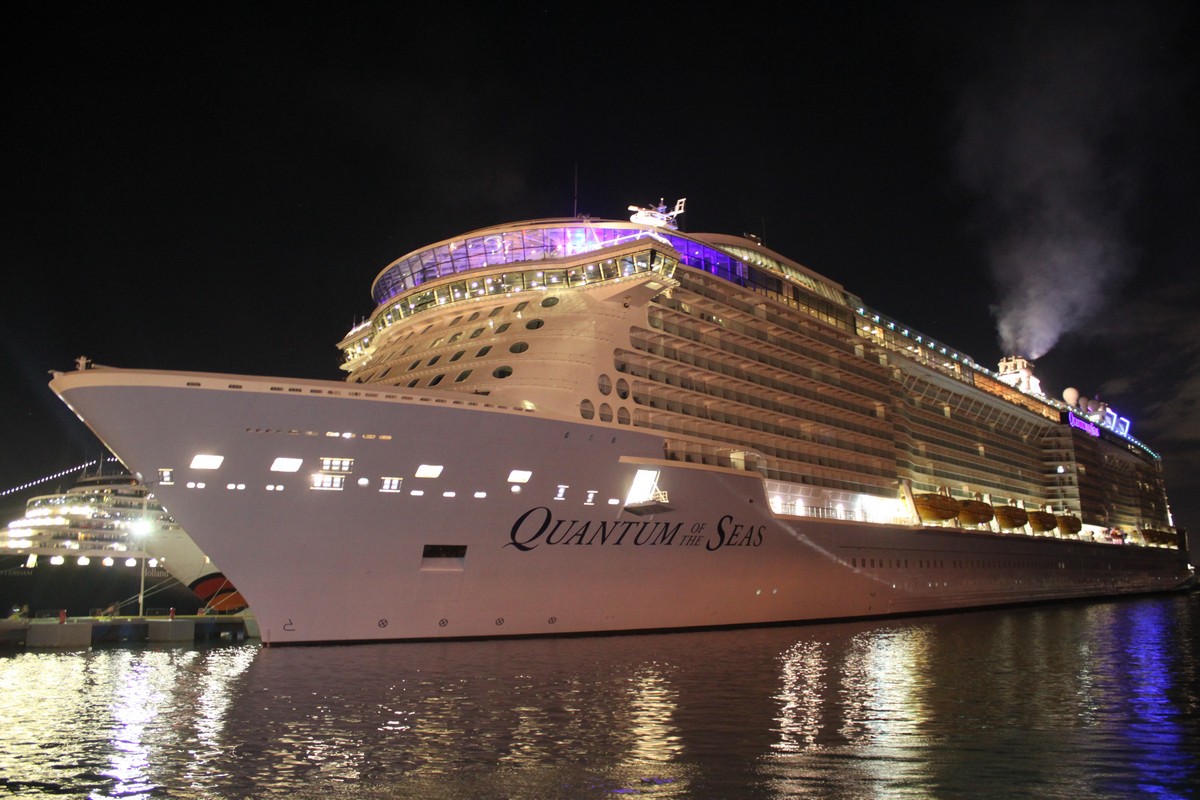Quantum of the Seas night photos | Royal Caribbean Blog