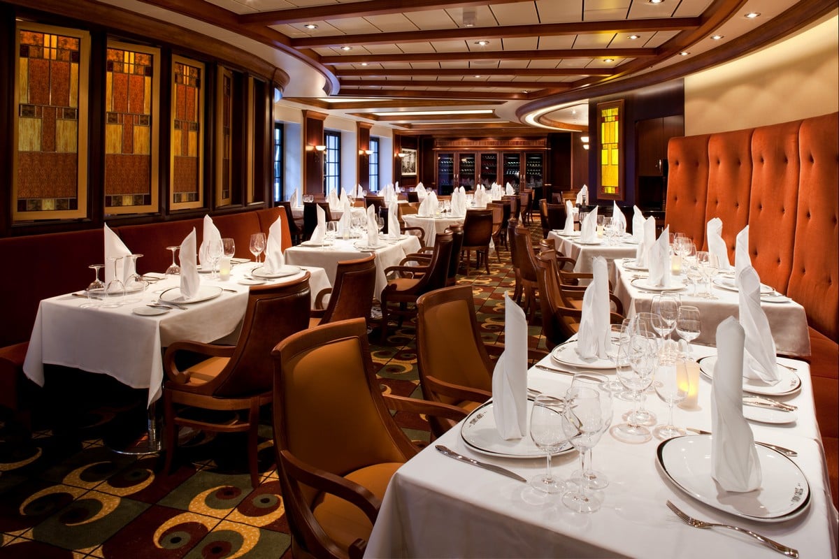 A look at Oasis of the Seas specialty dining dinner menus | Royal