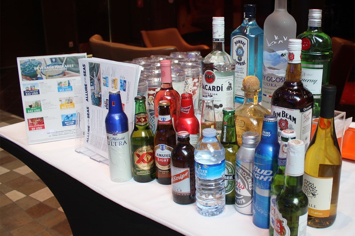 Royal Caribbean UK discontinues offering unlimited alcohol packages on