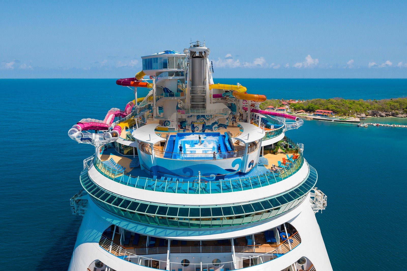 Royal Caribbean will start off finding volunteers to go on exam cruises