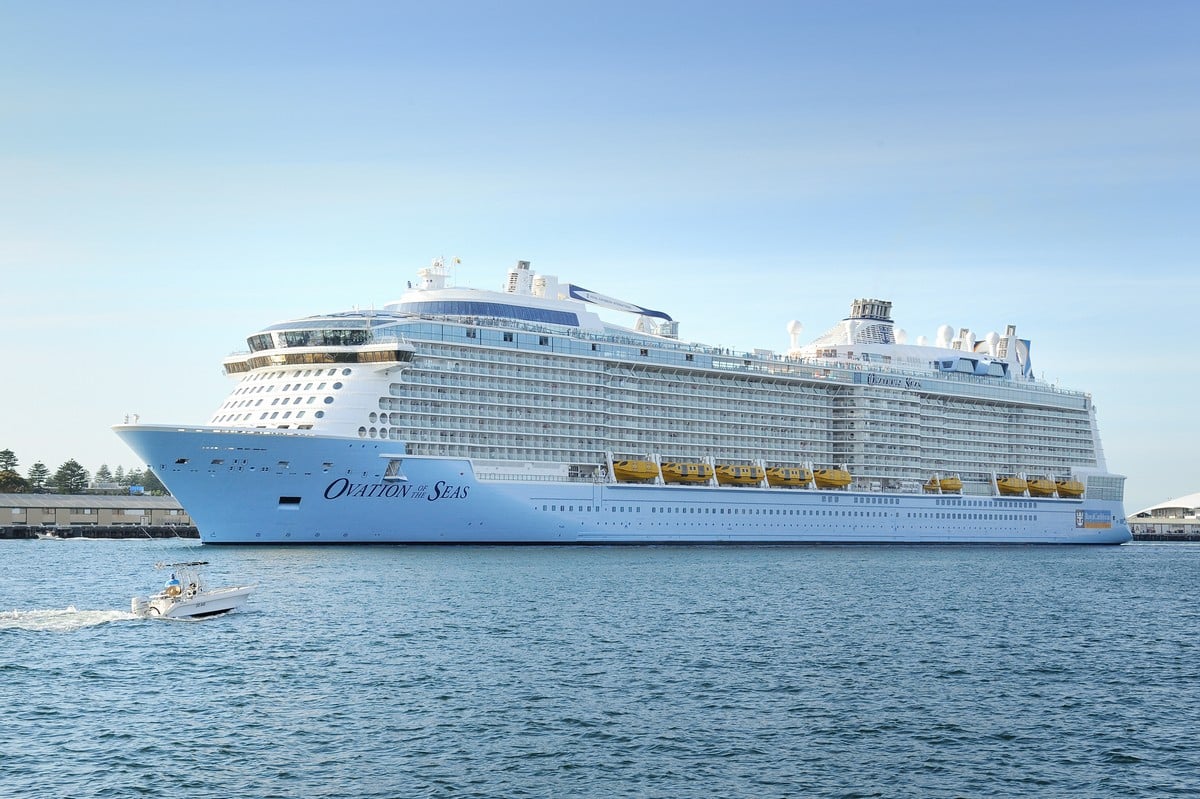Ovation of the Seas enters dry dock for routine five year maintenance | Royal Caribbean Blog