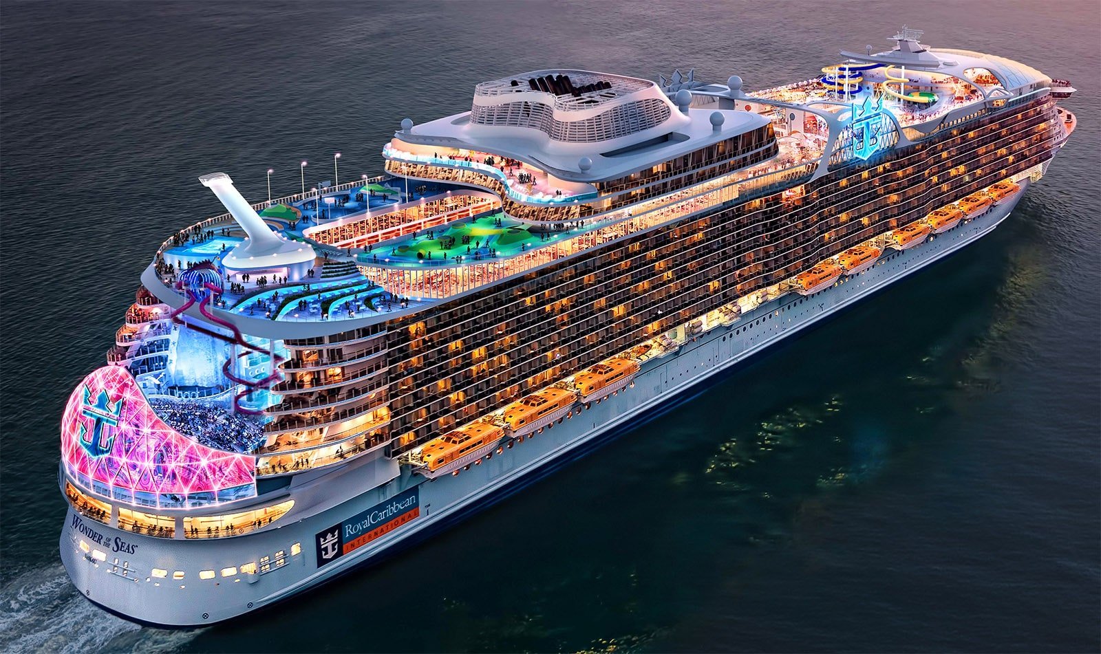 royal caribbean cruise line flotte