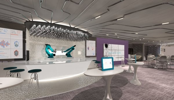 A brand new venue onboard Quantum of the Seas, Bionic Bar, is set to make waves with robots at center stage. Guests place orders via tablets and then have fun watching robotic bartenders hard at work mixing cocktails.