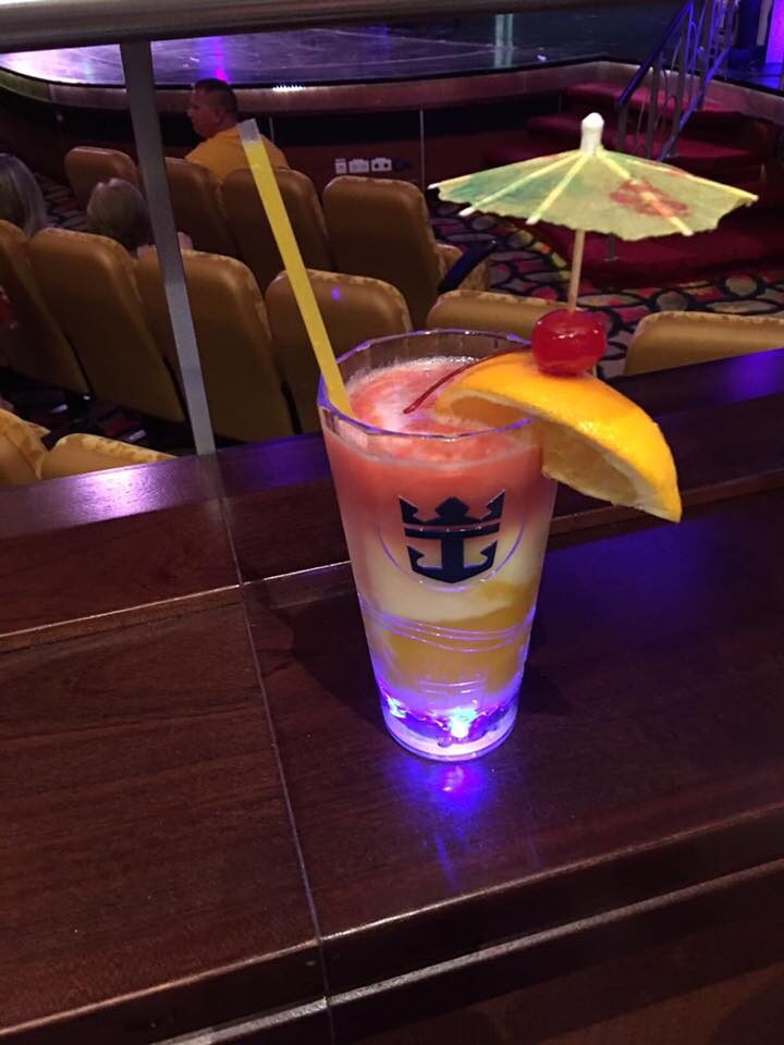 Recipe Love Connection frozen drink Royal Caribbean Blog