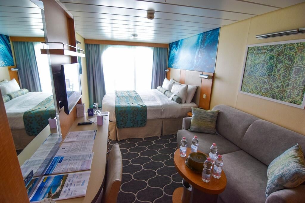 Category 2C Ocean View Stateroom with Large Balcony on Oasis of the