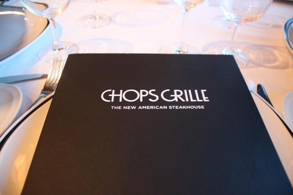 Spotted: Chops Grille lunch on Harmony of the Seas | Royal Caribbean Blog