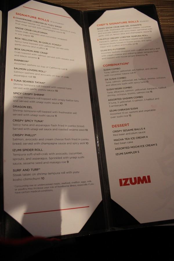 Featured image of post Izumi Sushi Menu Izumi is not affiliated with online ordering or delivery services