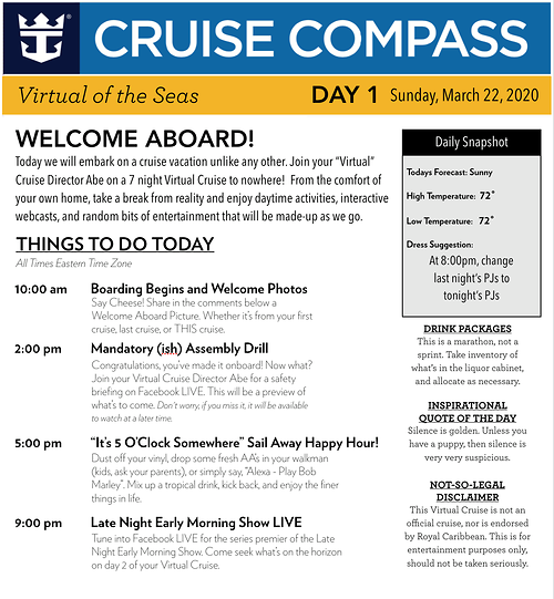 royal caribbean cruise directors 2023