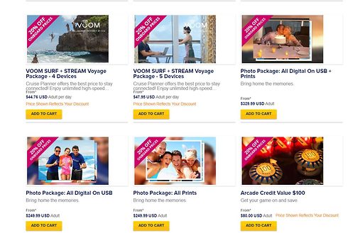 Royal Caribbean adds photo packages to Cruise Planner pre-cruise ...