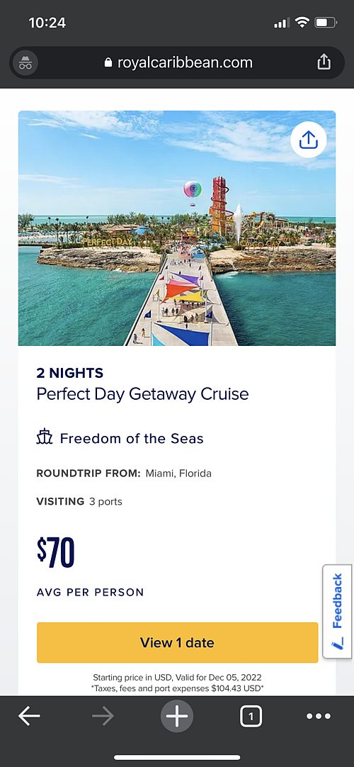 Allure of the Seas 4-night Bahamas and Perfect Day Cruise Compass - October  30, 2023 by Royal Caribbean Blog - Issuu