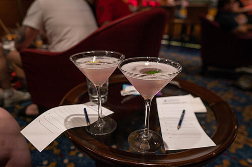 Cocktail Lavender Daiquiri với hương hoa