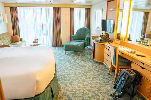 We tried different cruise ship cabins to see how they compared| Royal