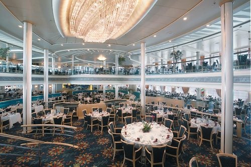 Dining Room On A Royal Caribbean Cruise