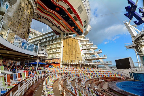 How do you check in for a Royal Caribbean cruise?