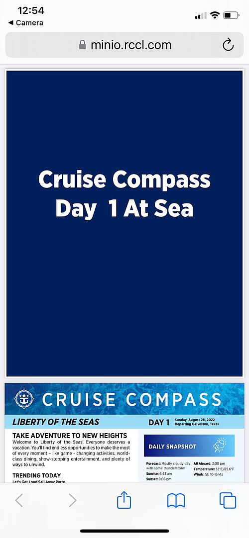 Mariner of the Seas 5-night Western Caribbean Cruise Compass