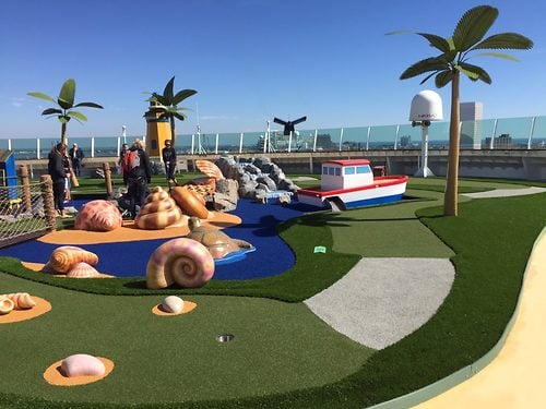 Royal Caribbean adding two story golf course to Adventure of the Seas | Royal Caribbean Blog