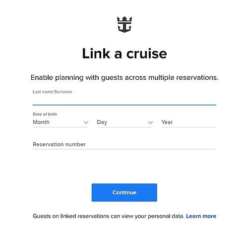 royal caribbean cruise line reservations