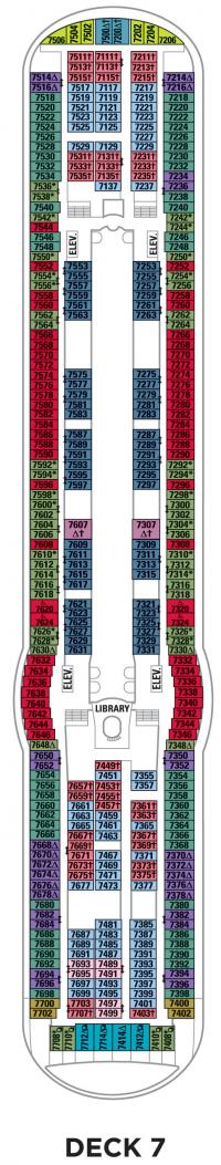 Deck 7 - Freedom of the Seas Deck Plans | Royal Caribbean Blog