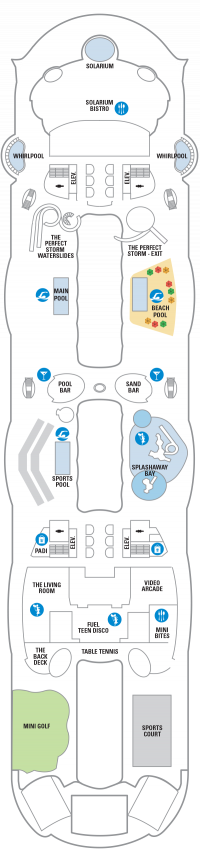 Deck 15 - Symphony of the Seas Deck Plans