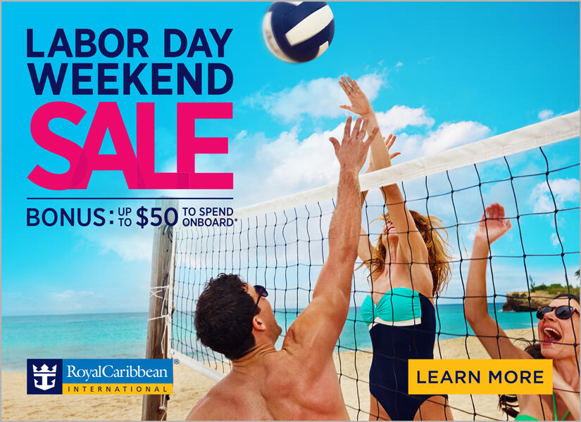 Royal Caribbean offering up to 50 bonus onboard credit for Labor Day