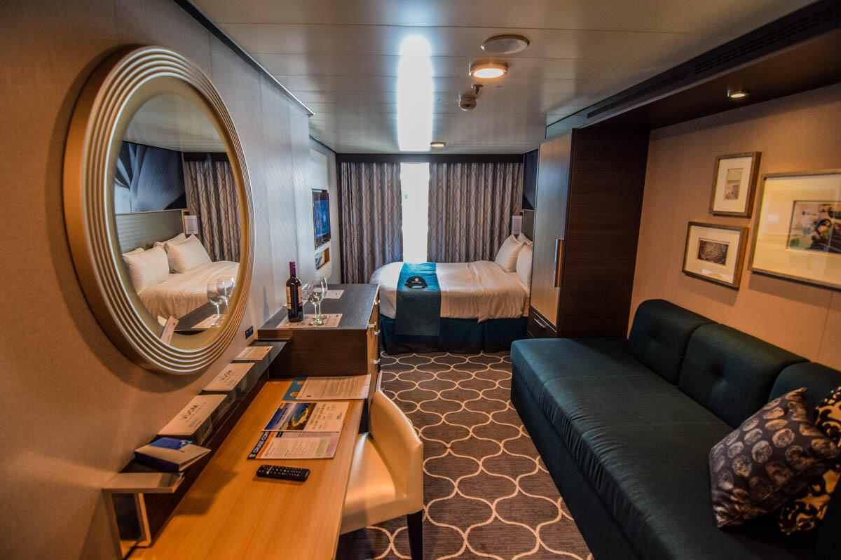Category 2J Central Park View Balcony Stateroom on Symphony of the Seas