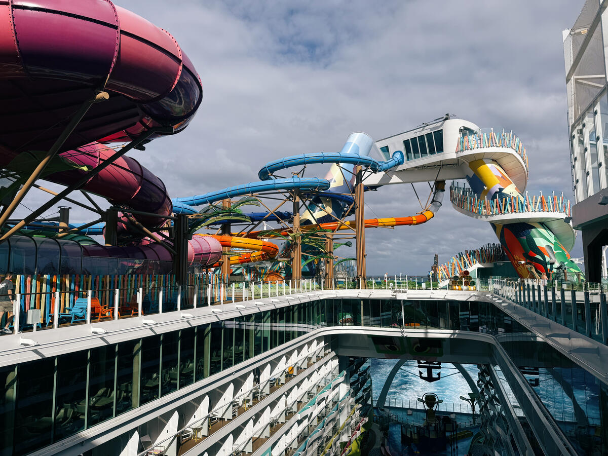 Royal Caribbean responds to rumors about closed water slides on its ships