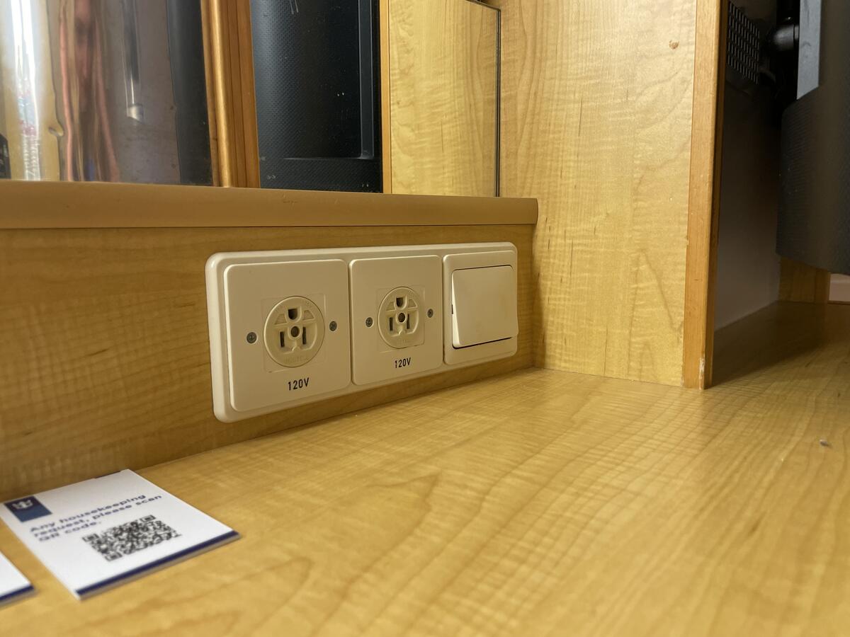 The clever reason to bring a European power adapter on your cruise 