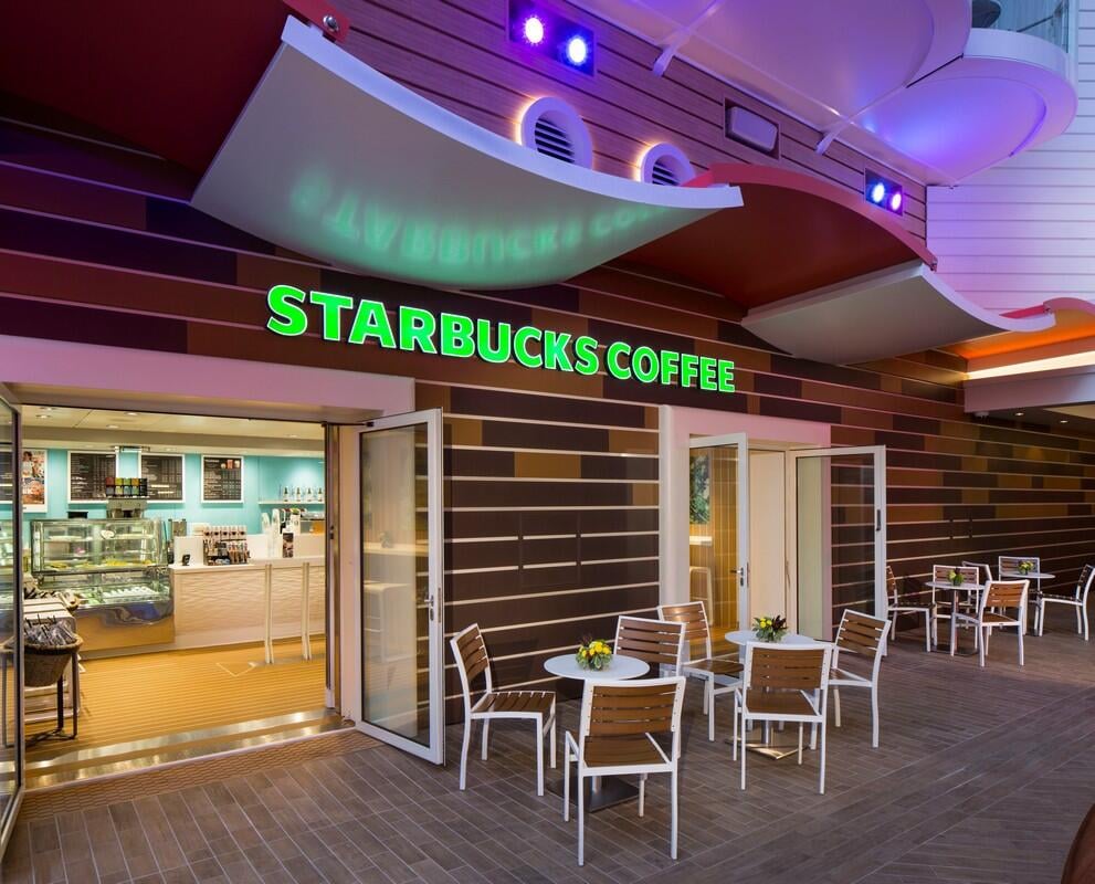 StarbucksRoyal Caribbean partnership How coffee works onboard the