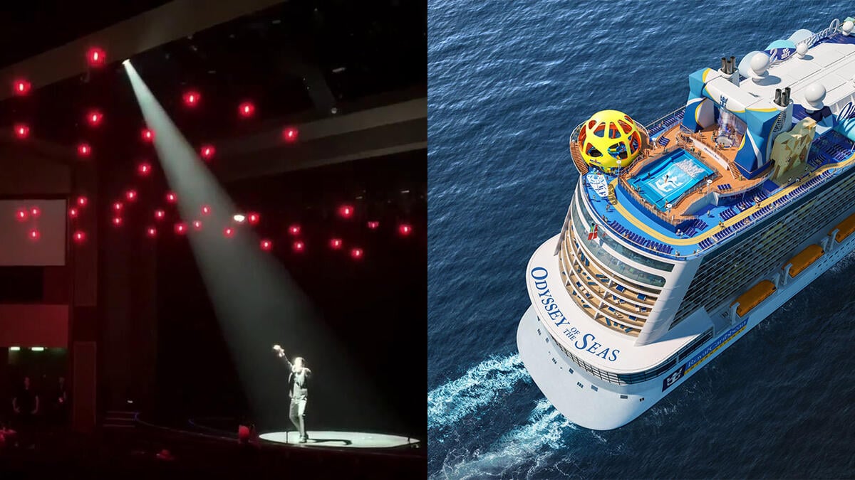 Royal Caribbean looks to take live cruise ship acts to new heights with drones Royal Caribbean