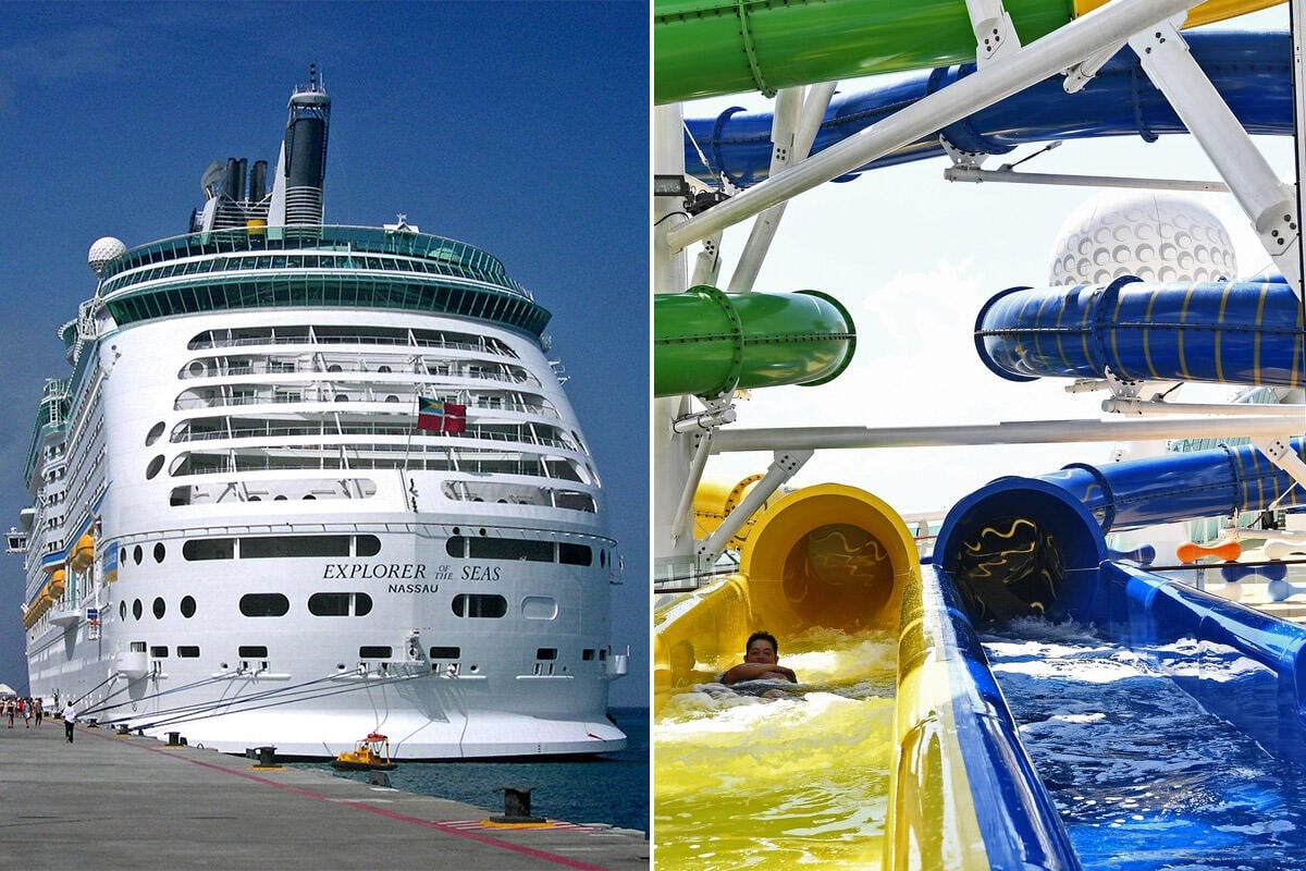 Royal Caribbean adds water slides to Explorer of the Seas Royal