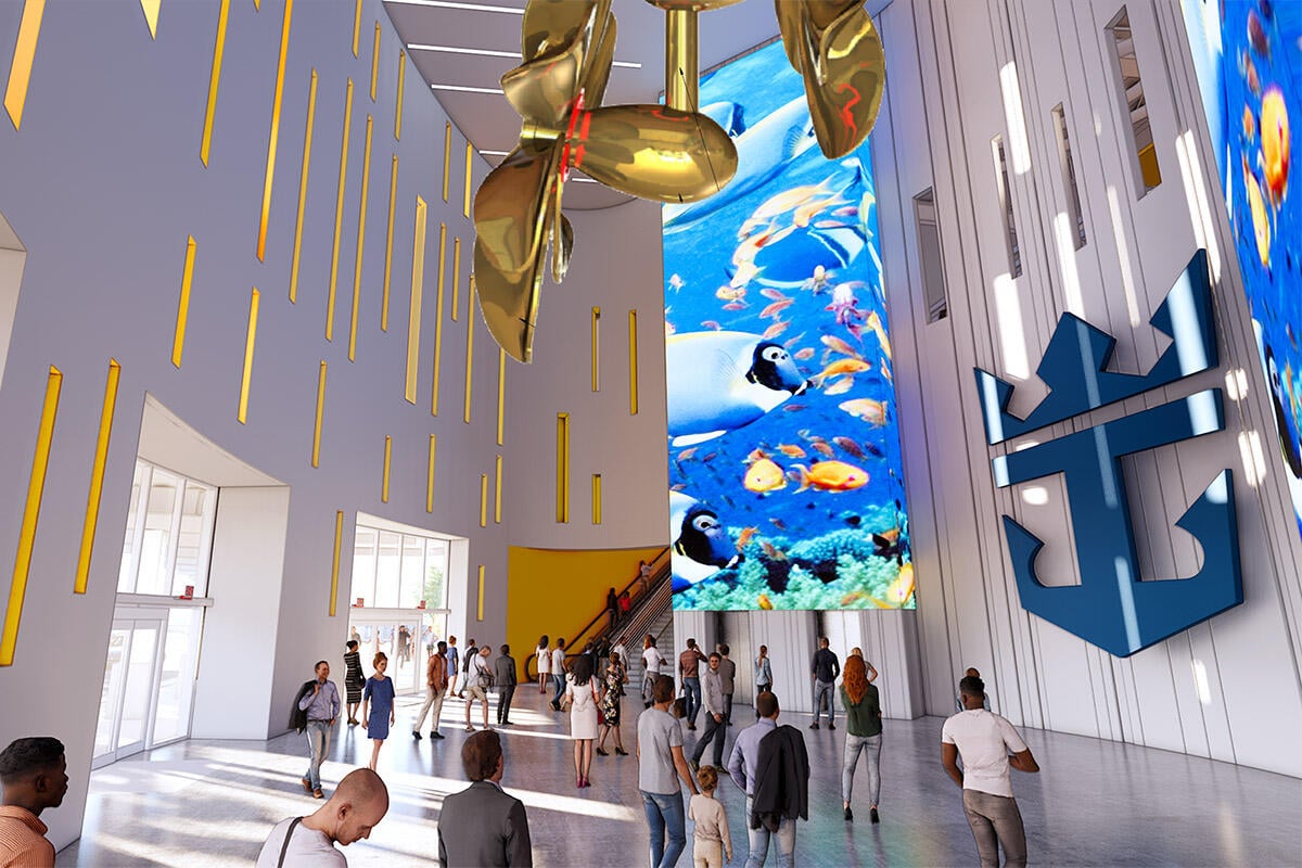 Royal Caribbean previews new cruise terminal in Galveston Royal