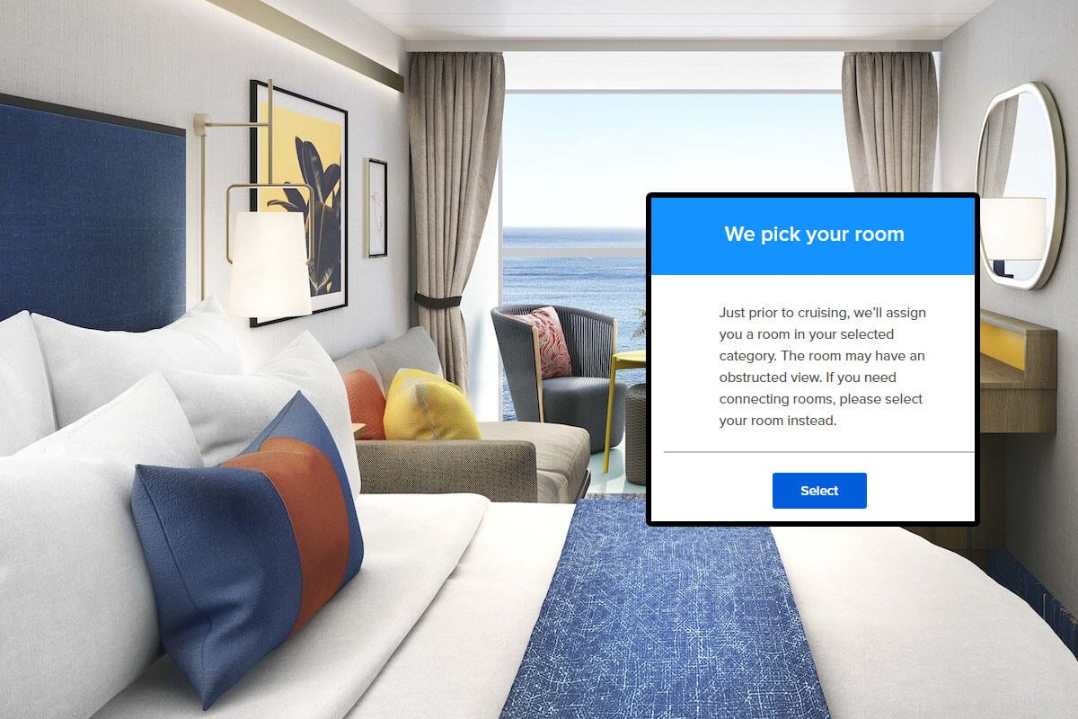 What does stateroom guarantee (GTY) mean on Royal Caribbean? Royal