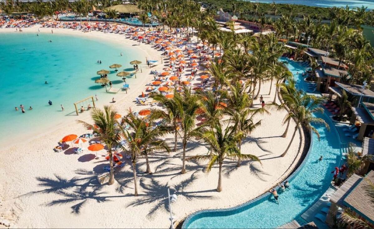 Hideaway Beach adultsonly beach at CocoCay Royal Caribbean Blog