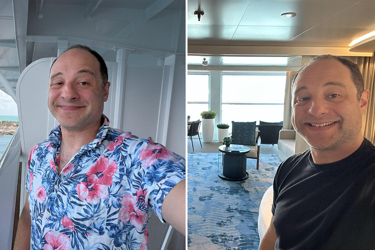 I booked a balcony and suite on the same Royal Caribbean ship. This suite is worth the splurge as it comes with special access