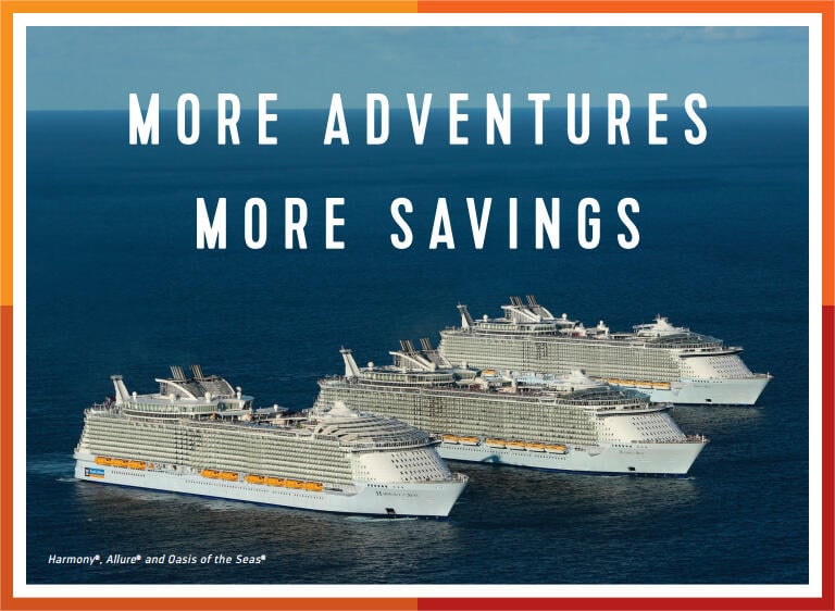 Royal Caribbean offering Crown and Anchor members bonus 5 discount on