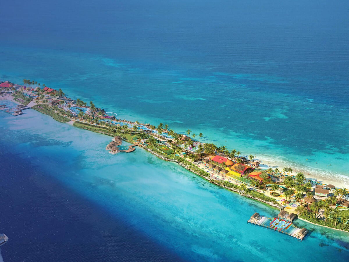 Royal Caribbean concept art reveals vision for beach club in Nassau