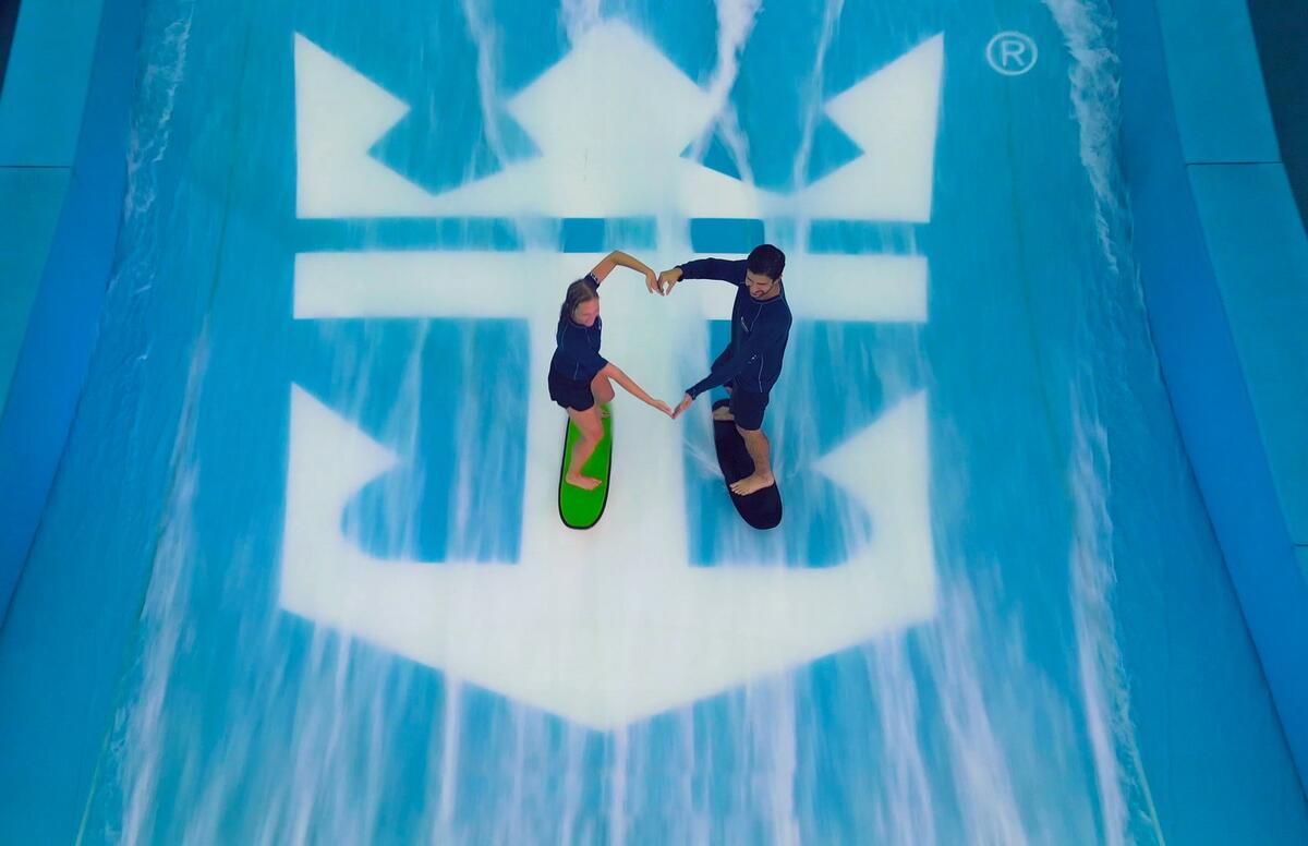 A Valentine's Day story from the only Royal Caribbean cruise ship