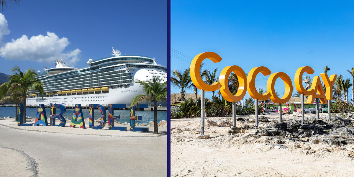 Comparing Royal Caribbean's Private Islands CocoCay & Labadee Royal
