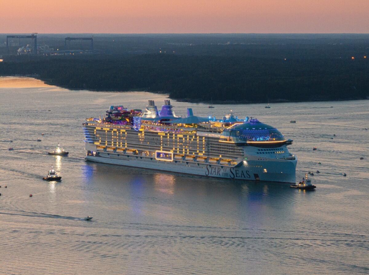 The most anticipated new cruise ship of 2025 has left the shipyard