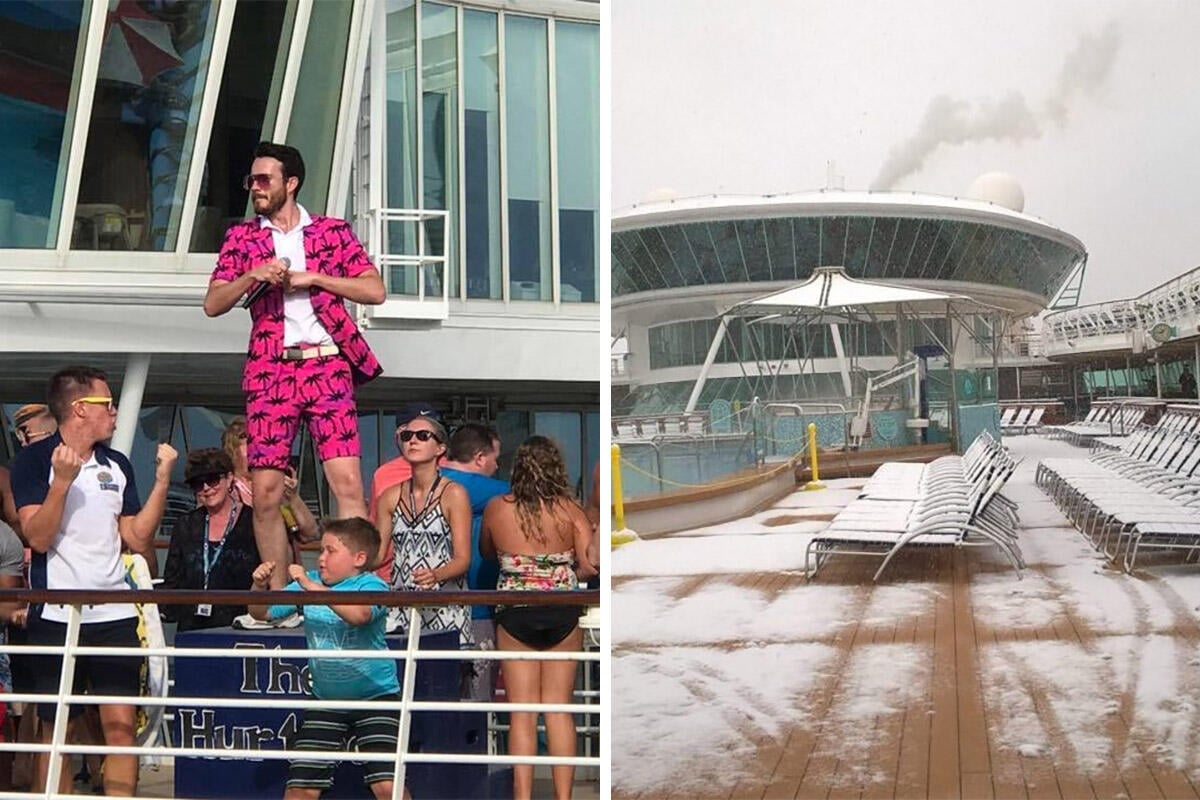 Weirdest things people have seen others do on a cruise ship Royal