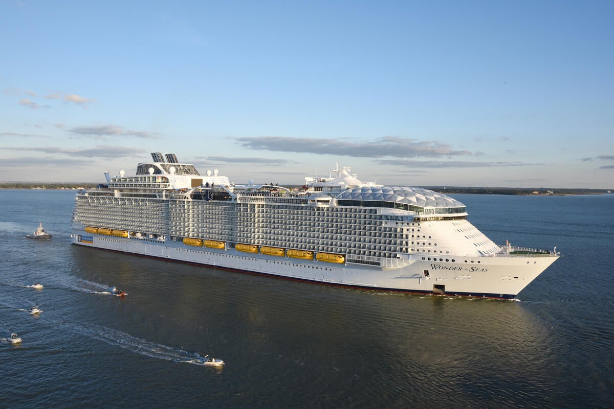 Круизный лайнер Wonder of the Seas