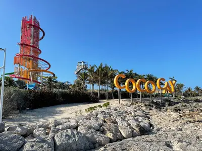 Perfect Day at CocoCay entrance sign
