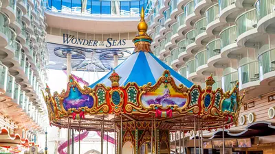 Wonder of the Seas carousel